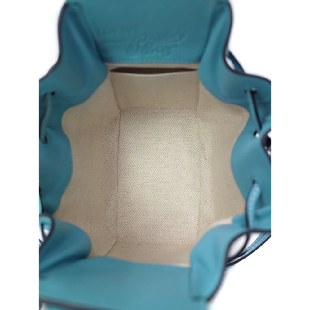 Loewe Hammock Drawstring Mini Bag Light Blue Aqua - image 3